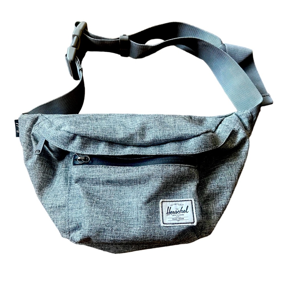 Herschel Supply Company Hip Pack Pop Quiz Style, Raven Crosshatch color